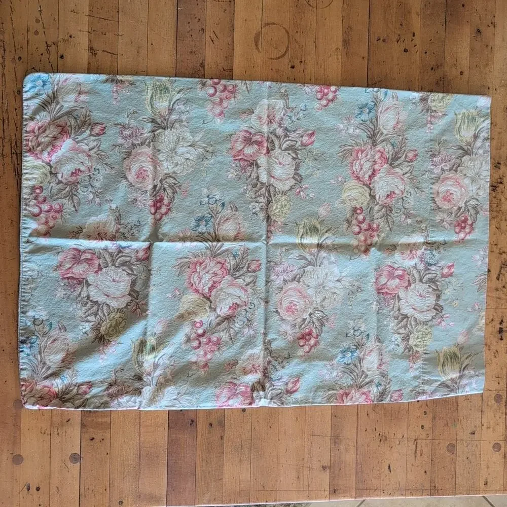 Ralph Lauren Charlette Rose Floral Standard Pillowcase Cotton Shabby Cottagecore